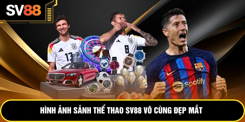 Hình ảnh sảnh thể thao SV88 vô cùng đẹp mắt