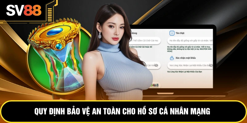 Quy định bảo vệ an toàn cho hồ sơ cá nhân mạng